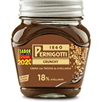 Los mejores  - Pernigotti Crunchy - Crema de Cacao con trocitos de Avellana- 350 g